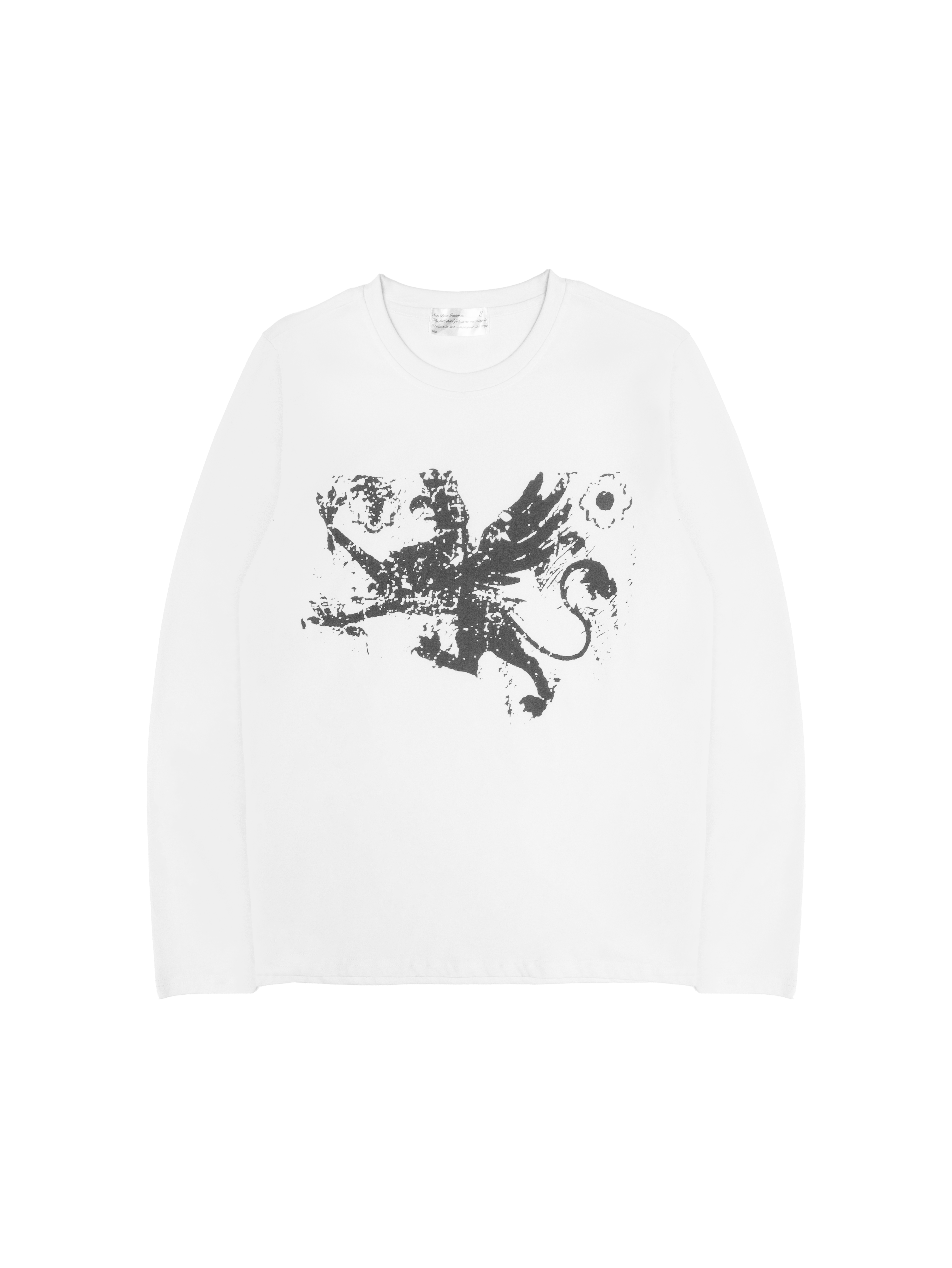 ABG WHITE LONGSLEEVE