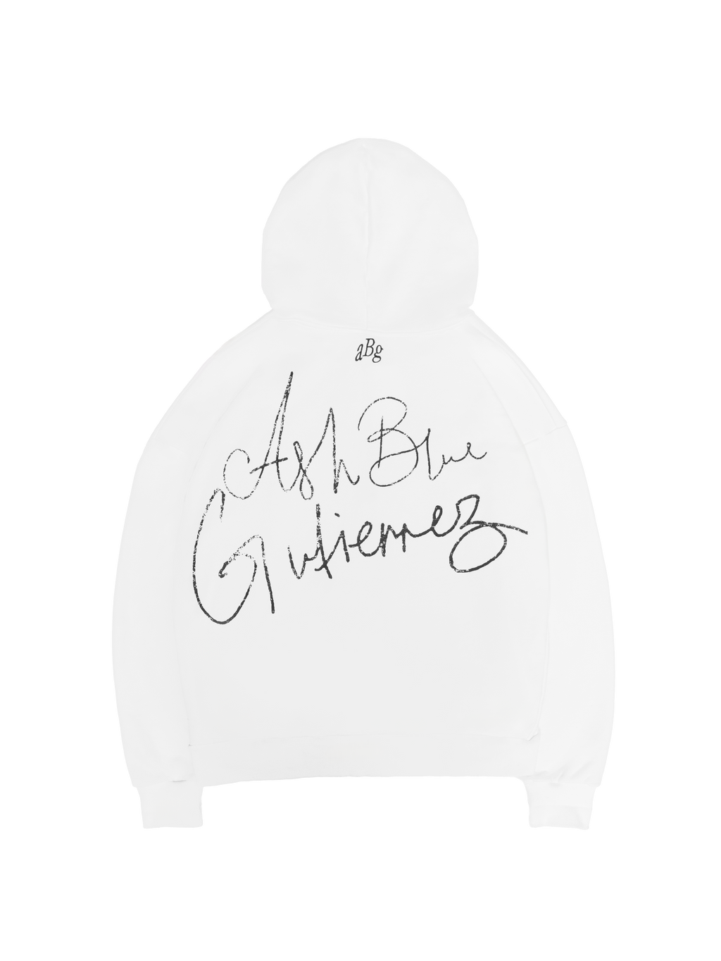 SS03 WHITE ZIP-UP HOODIE