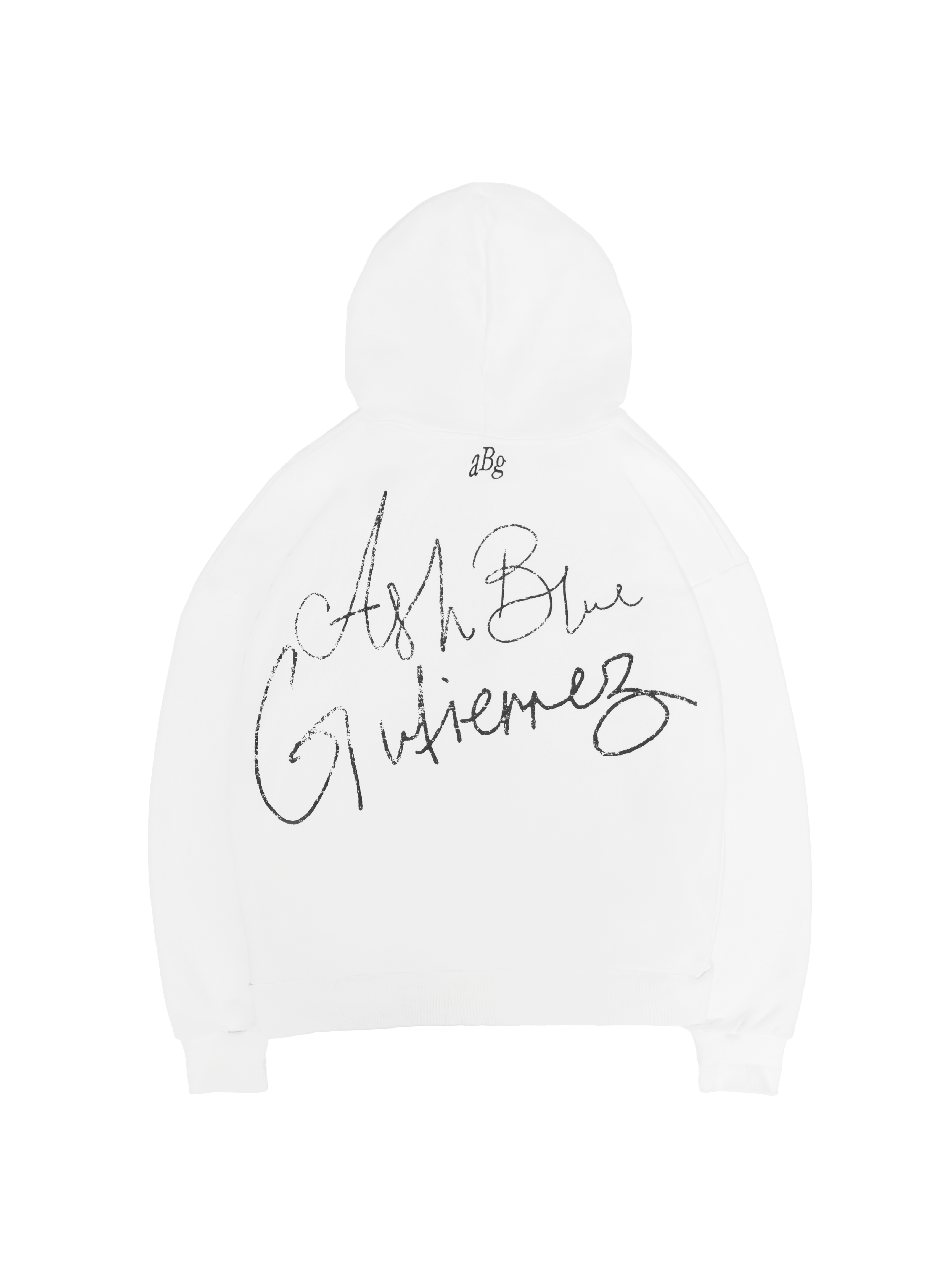 SS03 WHITE ZIP-UP HOODIE
